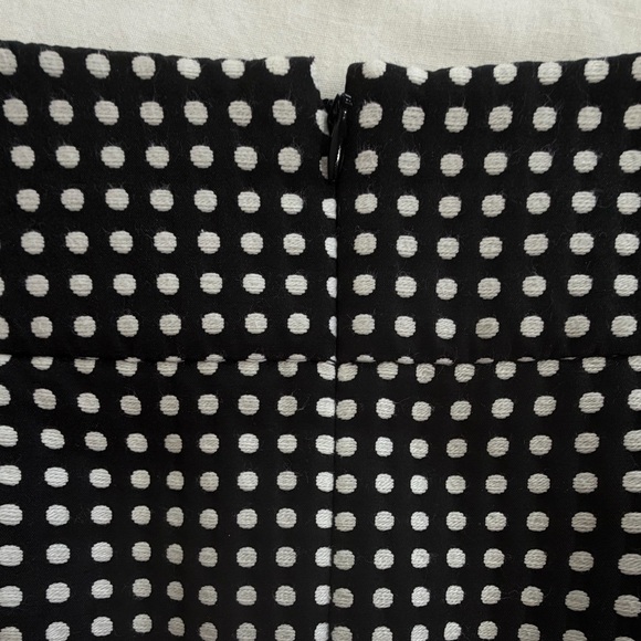 LOFT Black and White Polka Dot Skirt size 6 Y2K - Picture 10 of 12